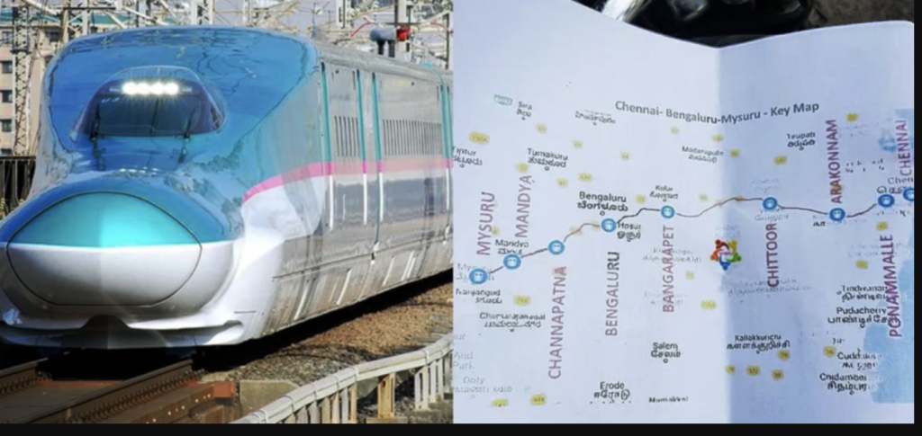 Bengaluru To Chennai In 4 Hours On A Bullet Train? 